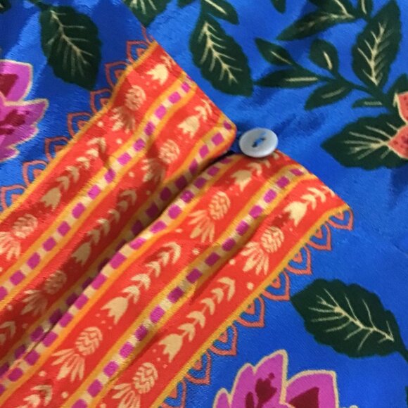 Farm Rio Pineapple Garden Caftan Maxi Dress - Picture 11 of 14